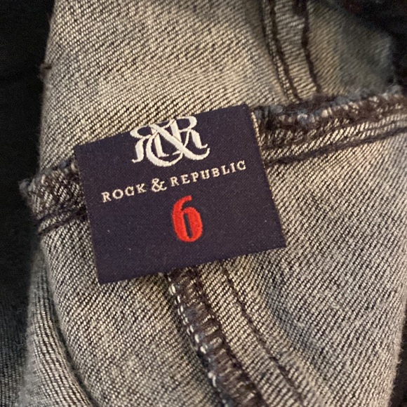 Rock and Republic High Roller skinny jeans size 6 - Picture 5 of 5